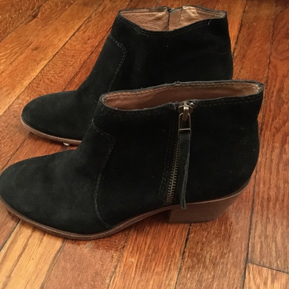 madewell suede booties